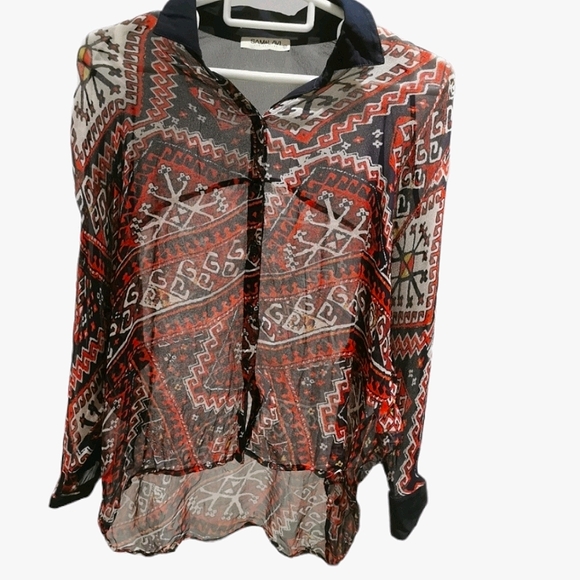 🍀3/$30 Sam and Lavi kimono long sleeve blouse - Picture 1 of 9